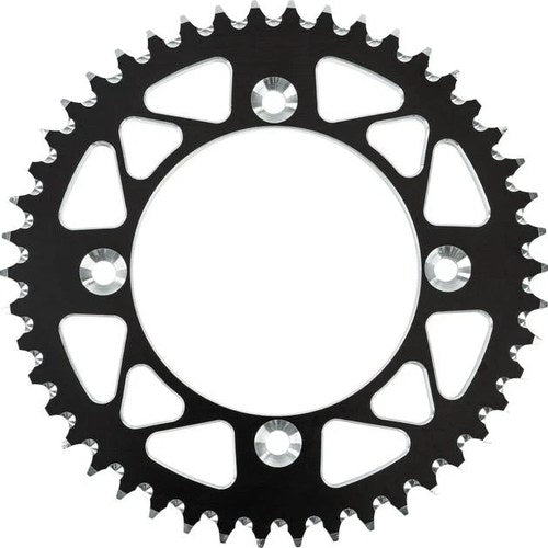 Fire Power Aluminum Rear Sprocket 428 46T Black for Suzuki/Yamaha YZ85/RM85/RM80