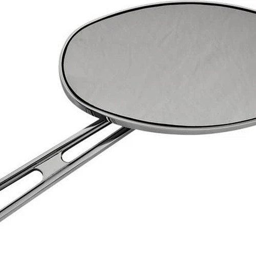 HardDrive Smooth Oval Mirror Chrome Right 6" #60-0036SSR Harley Davidson