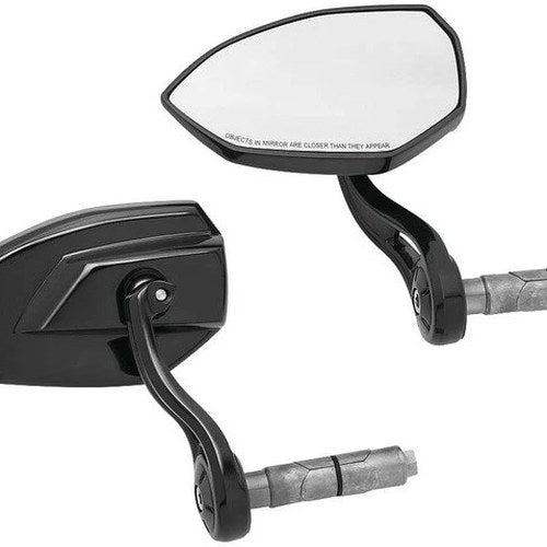 Kuryakyn Phantom Bar End Mirrors Black