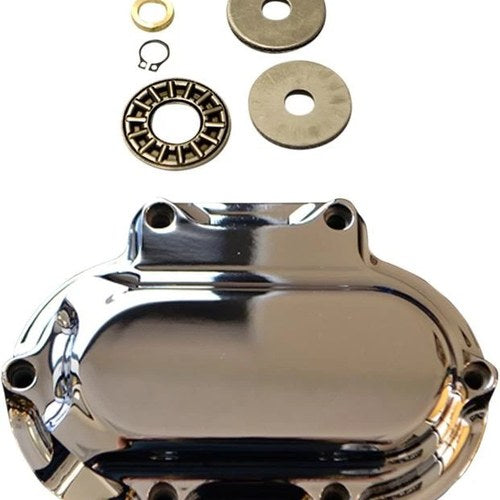Trask Hydraulic Clutch Side Cover/Actuator Chrome #TM-2039CH Harley Davidson