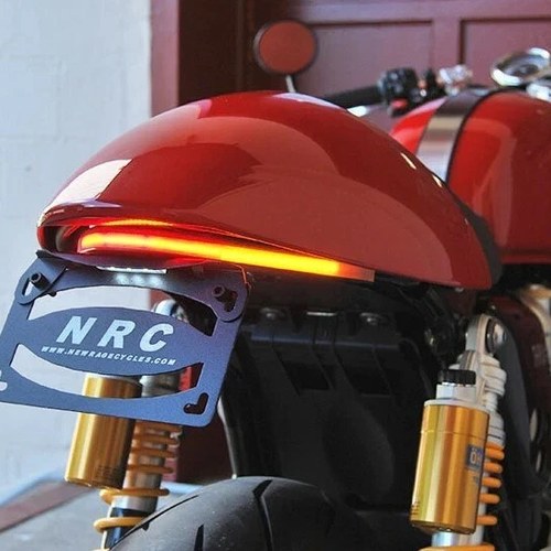New Rage Cycles Fender Eliminator w/Standard License Bracket Triumph Thruxton