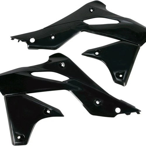 Acerbis Radiator Shrouds Black for Kawasaki KX250F 2013-2016