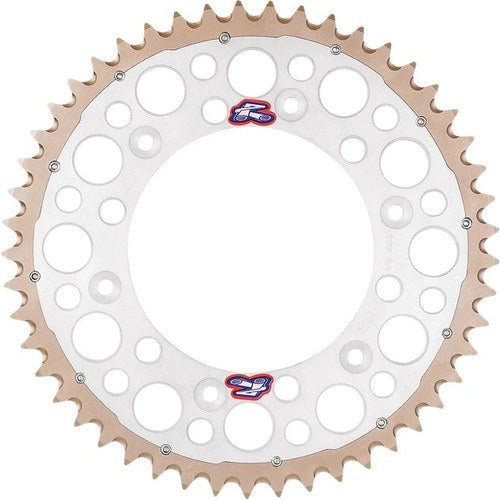 Renthal 520 TwinRing Rear Sprocket 49T Silver #1230-520-49GPSI for Suzuki