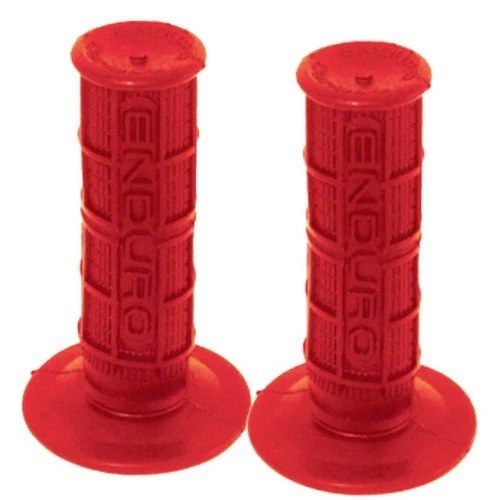 Emgo Formula 630 Enduro Style Grips 7/8" Red