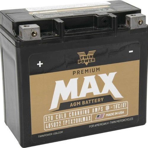 Twin Power Premium Factory Activated Agm Battery YTX20HL #TPWM720GH