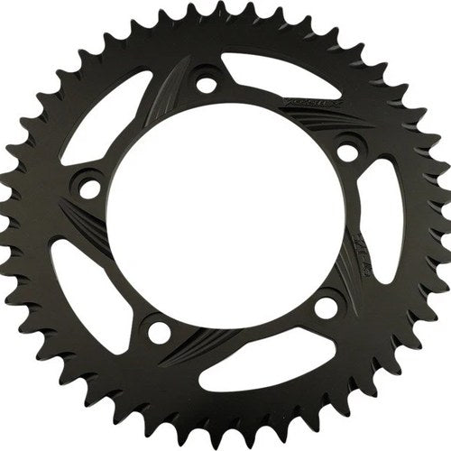 Vortex F5 Aluminum Rear Sprocket 45T 530 Black #527K-45 for Suzuki/Triumph