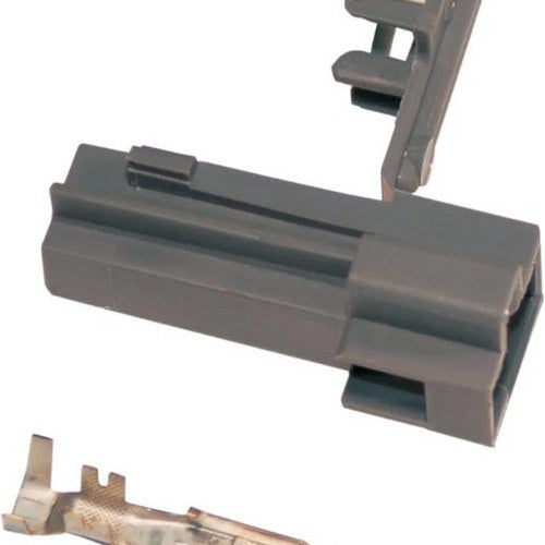 Namz B+ Male Delphi Connectors with Terminals 1-Pin 5-Pack #ND-MBP