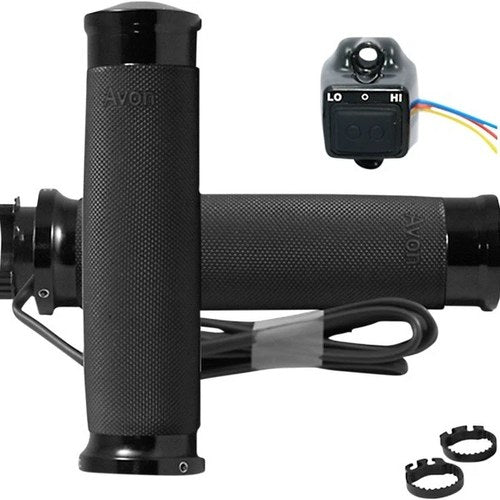 Avon Heated Custom Contour Grips Black #MT-CC-86-ANO-HT