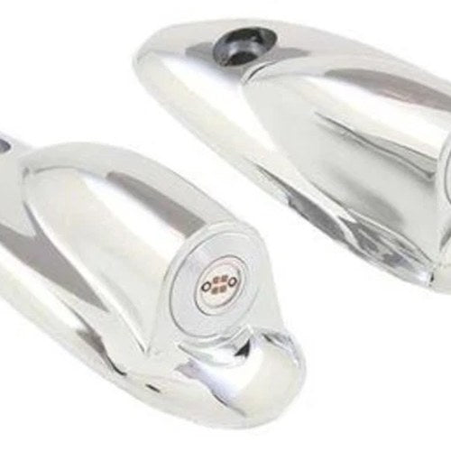 Yaffe Lighting Bullet LED Running Light Kit Front Chrome #LB-RG-DRL-C