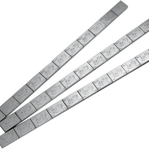 Motion Pro Steel Wheel Weights 7g Silver 20.4mm x 12.5mm 72 Pieces