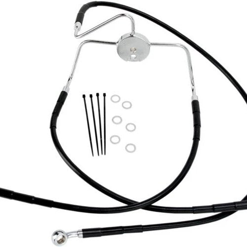 DS Vinyl Brake Line Kit Front +8" #143629 Harley Davidson
