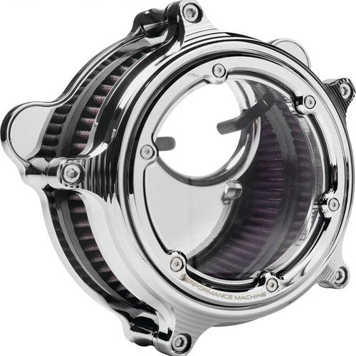 Performance Machine Vision Series Air Cleaner Chrome #0206-2157-CH