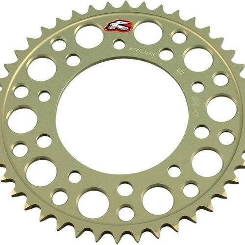 Renthal 525 Ultralight Hard Anodized Aluminum Rear Sprocket 44T #404U-525-44P-HA