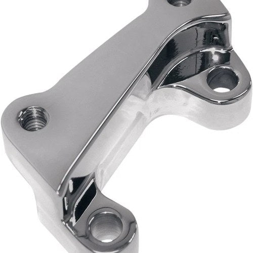 RC Components 13" Brake Adapter Bracket Chrome Harley FLHT/FLHR/FLHX/FLTR 00-07