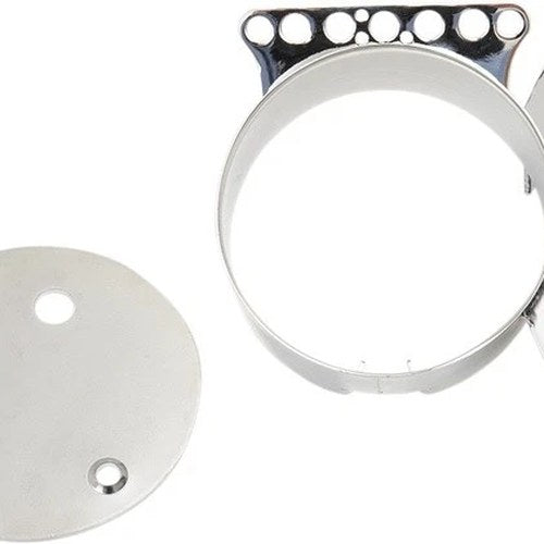 Drag Specialties Speedometer Relocation Bracket Chrome Harley Davidson Sportster