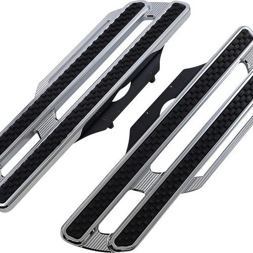 Arlen Ness Method Driver Floorboards Chrome #410-019 Harley Davidson