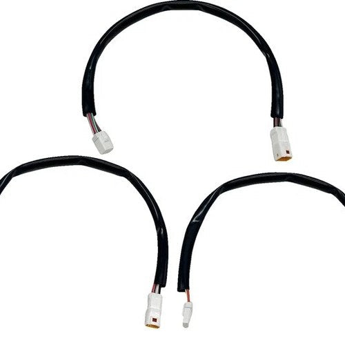 Fat Baggers Handlebar Wire Extension Kit For 18" Handlebars 14"L 3-Piece #100042