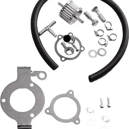 HardDrive Air Cleaner Bracket/Breather Kit #120185 Harley Davidson