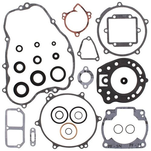 Vertex-Winderosa Complete Gasket Kit with Oil Seals Kawasaki KDX200 1989-1994