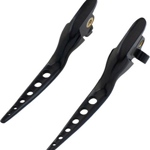 Yaffe Race Lever Set Black #RL-07E-B Harley Davidson