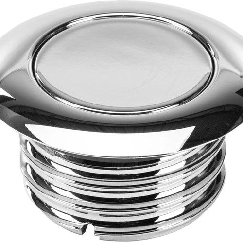 HardDrive Pop-Up Screw-In Smooth Vented/Right Gas Cap Chrome #012305