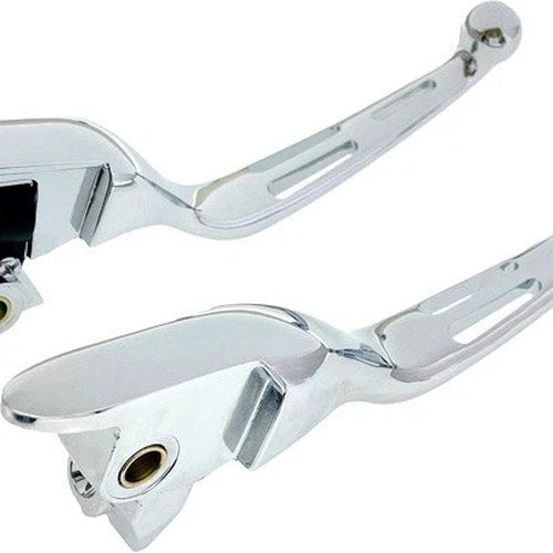 HardDrive 3-Slot Lever Set Chrome #053846 Harley Davidson