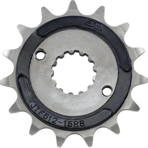 JT Rubber Cushioned Front Sprocket 520 15T for Kawasaki EX500D Ninja 500R 06-09