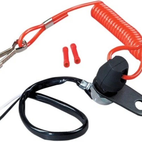 Maier Universal Bar Clamp Mounted Tether/Kill Switch for Electric Start