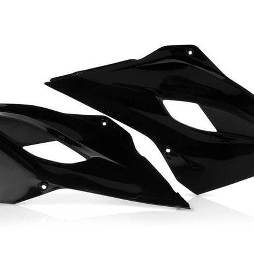 Acerbis Radiator Shrouds Black #2393410001 Husqvarna