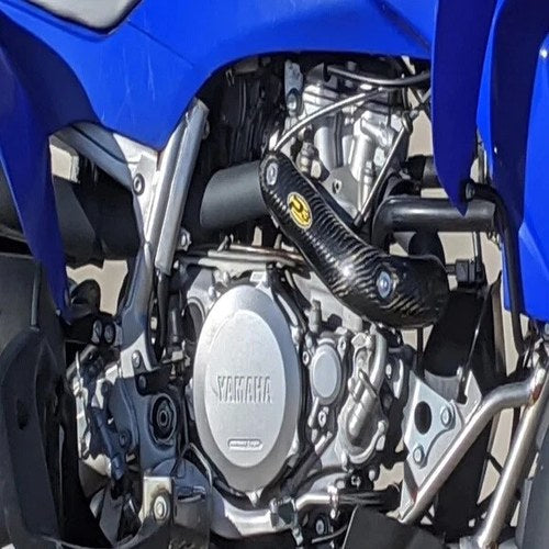 P3 Carbon Fiber Header Heat Shield 207170 for Yamaha YFZ450 ATV