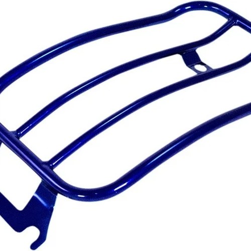 Motherwell Primary Series Solo Luggage Rack Blue #MWL-430-BLUE Harley Davidson