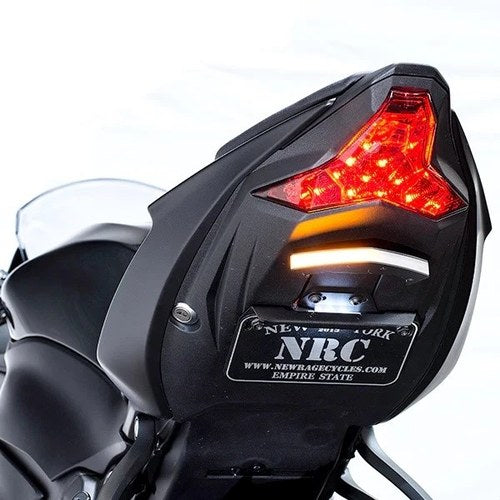 New Rage Cycles Fender Eliminator w/Tucked License Bracket #ZX6R-FE-T-24