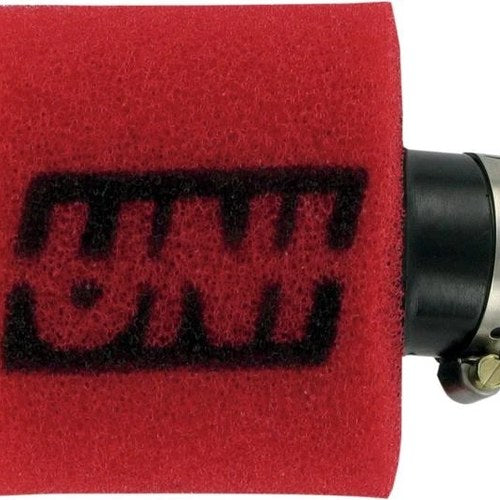 Uni Universal Clamp-On Dual Layer Pod Air Filter Angled 1" ID x 3" L