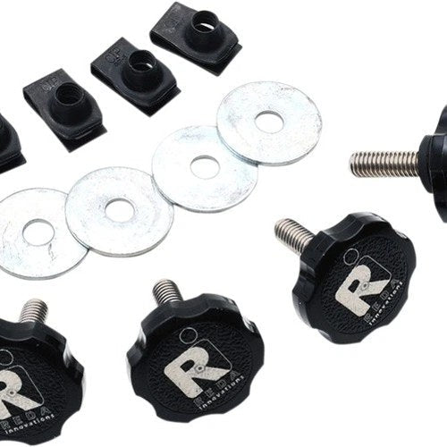 Reda Innovations Saddlebag Lock Kit Black #RSLSS170001 Harley Davidson