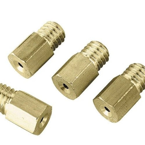 Mikuni Hex Main Jets 4-Pack 4/042 #100 fits Kawasaki/Suzuki KX65/RM65/KX125