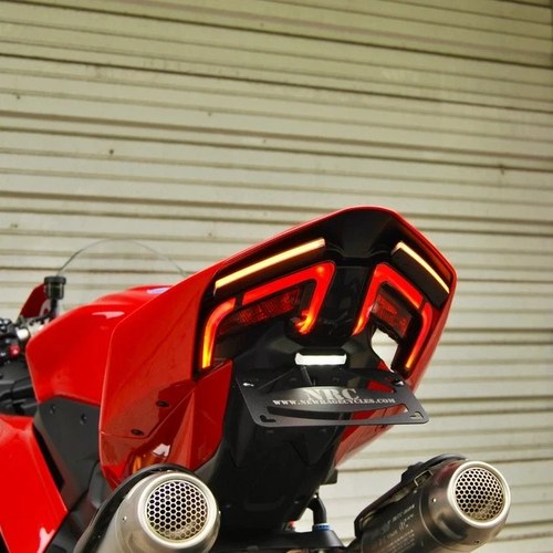 New Rage Cycles Fender Eliminator With Standard License Plate Bracket V2-FE-S-25