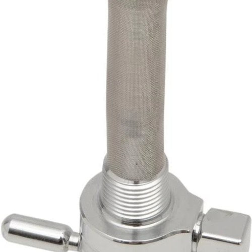 Golan Click-Slick Petcock 3/8" Npt Downward Chrome