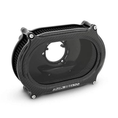 Arlen Ness Carbon Fiber Method Oval Air Cleaner Kit 600-267