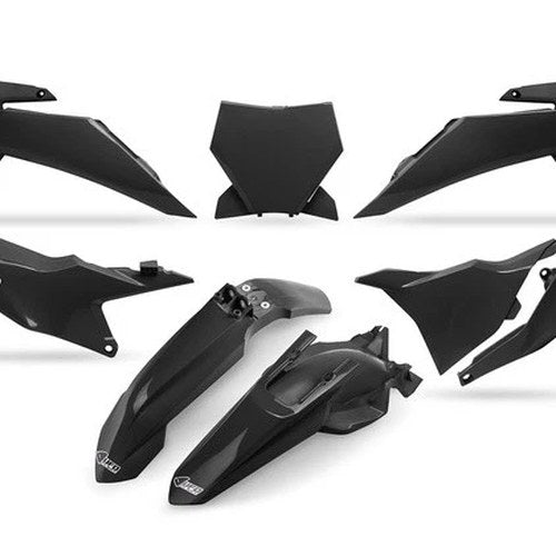 UFO Plastics Kit Black #KTKIT535-001 KTM 85 SX 2025-2026