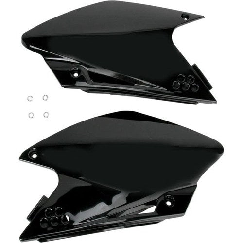 Acerbis Side Panels Black 2043370001 for Suzuki/Kawasaki RM-Z250/KX250F 4-Stroke