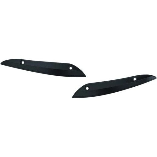 Kuryakyn Windshield Side Trim Black #2633 Harley Davidson Road Glide