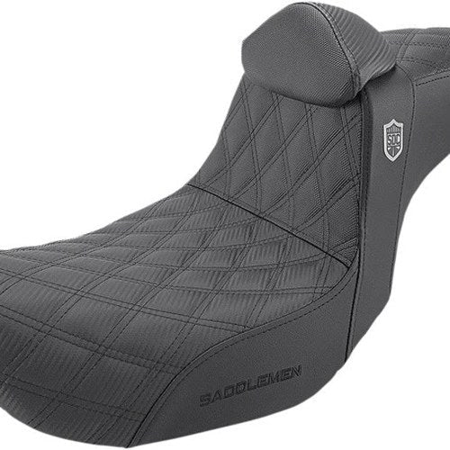 Saddlemen Sdc Performance Gripper Seat With Backrest 283964 Harley Davidson Dyna
