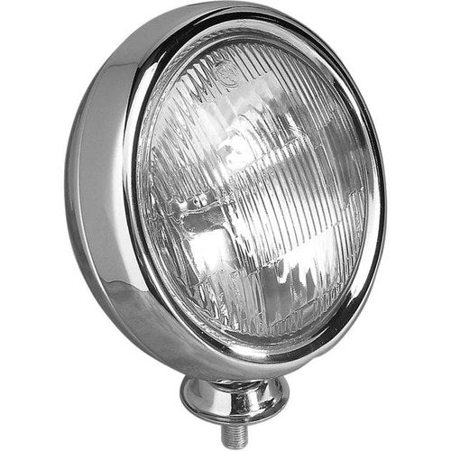 Emgo Shallow Spotlight 35W 4-1/2" Chrome Universal