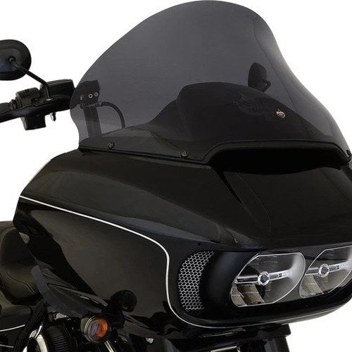 Klock Werks Sport Flare Windshield 14" Dark Smoke Harley Davidson Road Glide