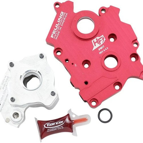Feuling HP+ Oil Pump/Camplate Kit Red #7198 Harley Davidson