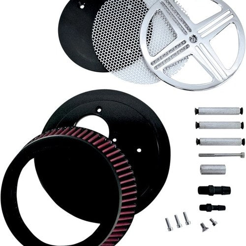 Baron Triple X Bak Big Air Kit Air Cleaner Chrome #BA-2313-00 fits Yamaha