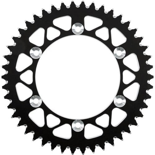 Fire Power Aluminum Rear Sprocket 520 51T Black #208-51 Blk for Yamaha