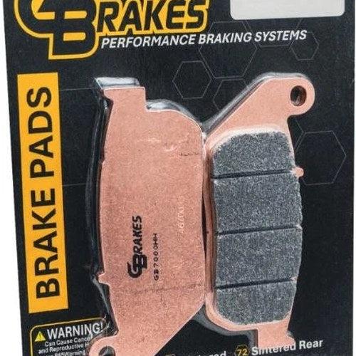 GBrakes HH Sintered Brake Pads GB0555-72 for Harley Davidson/Kawasaki/Suzuki/BMW