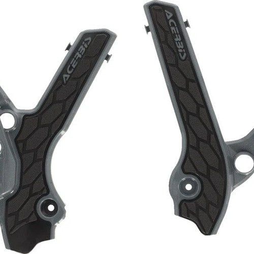 Acerbis X-Grip Frame Guards Silver for Suzuki DR-Z400S/DR-Z400SM/DR-Z400E
