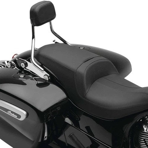 Cobra Detachable Backrest for Rogue Seat Round Short Chrome Indian Chieftain